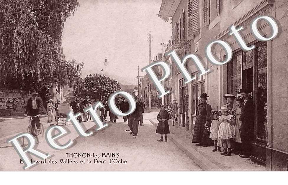 Boulevard des Vallées et la Dent d&#039;Oche