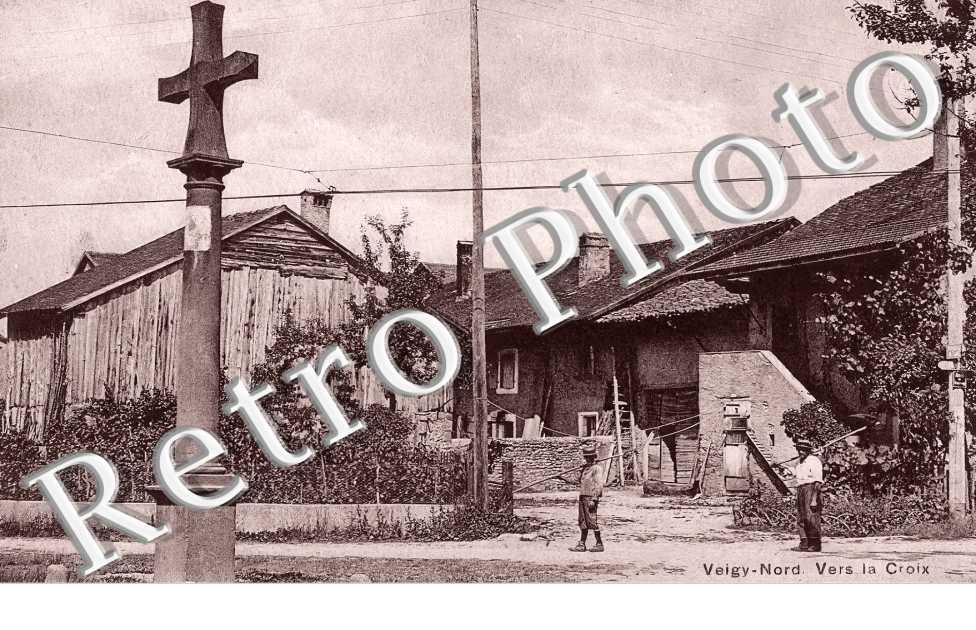 Veigy-Nord. Vers la Croix.