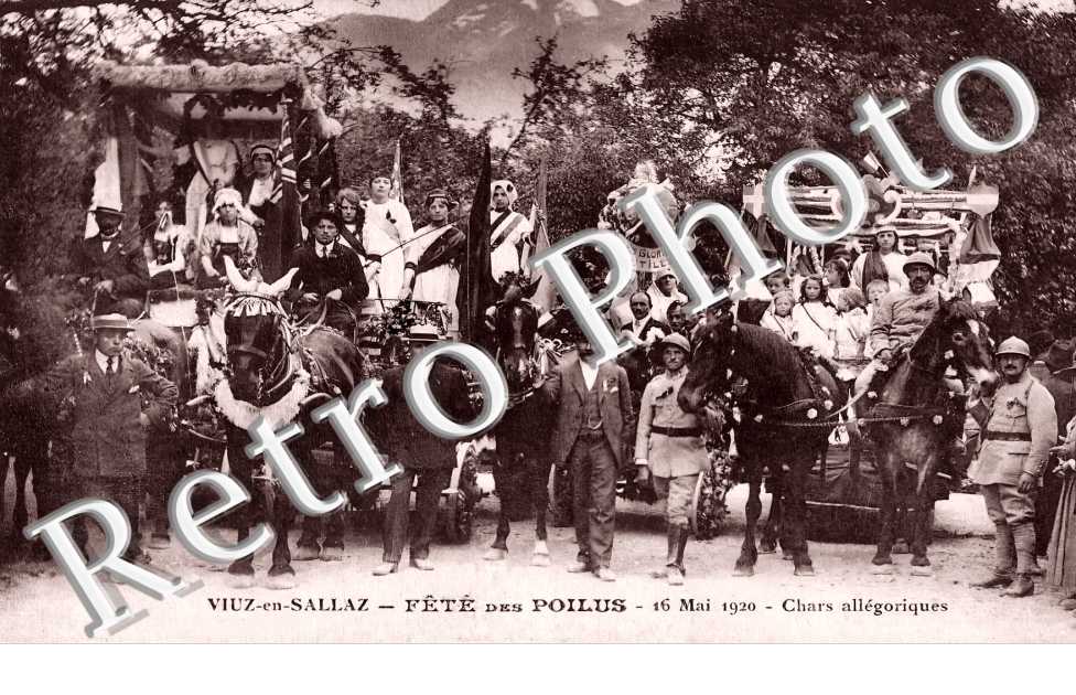 Fête des Poilus. 16 mai 1920.