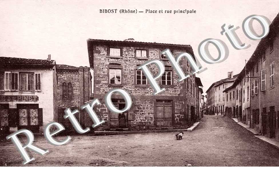 place et rue principale