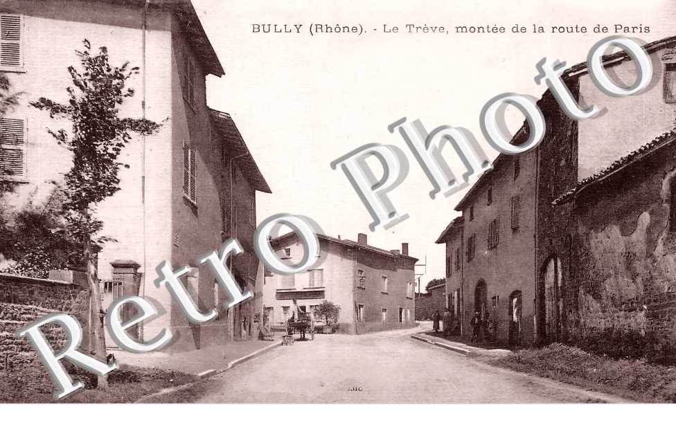 Le Trève, montée de la route de Paris