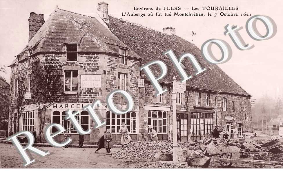 l&#039;Auberge où fût tué Montchrétien le 7 octobre 1621 . Hotel Saint Martin