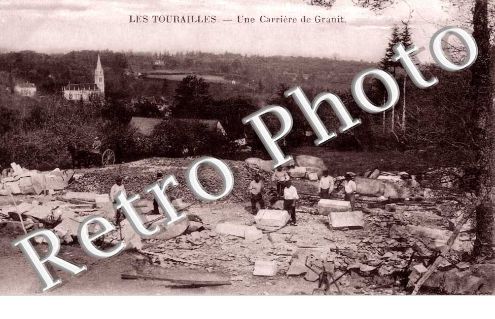 une carrière de Granit