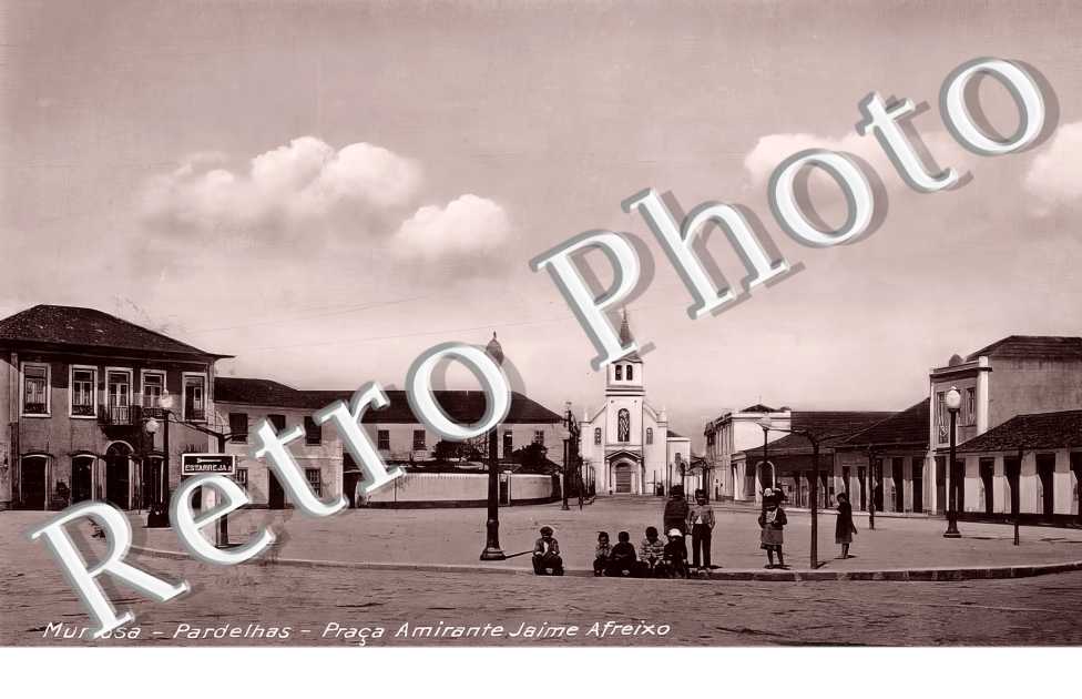 Pardelhas. Praça Amirante Jaime Afreixo