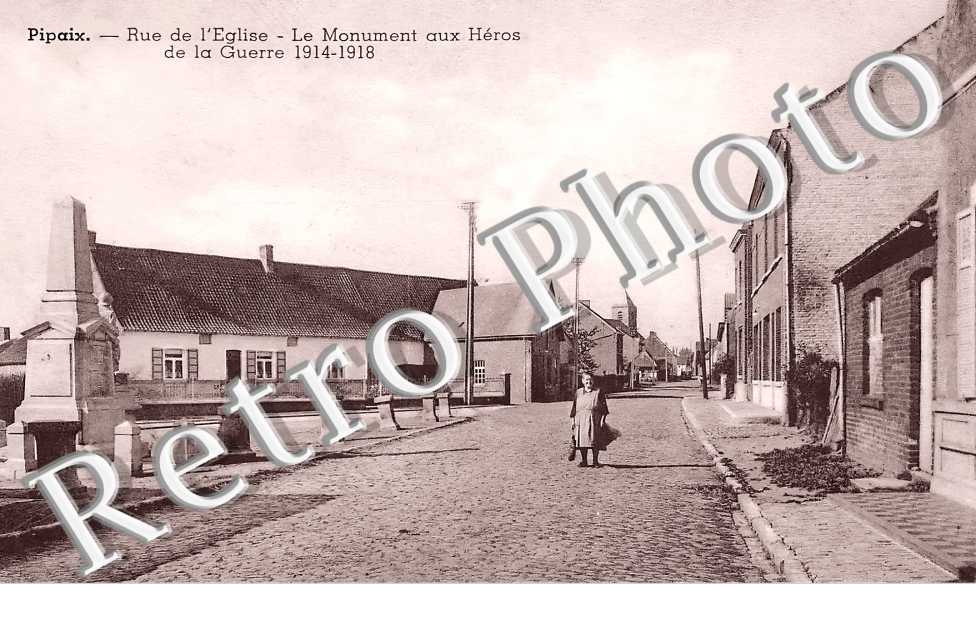 PIPAIX. Rue de l&#039;église