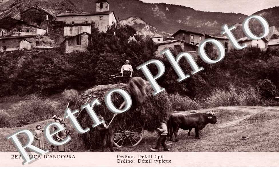 ORDINO. Détail typique