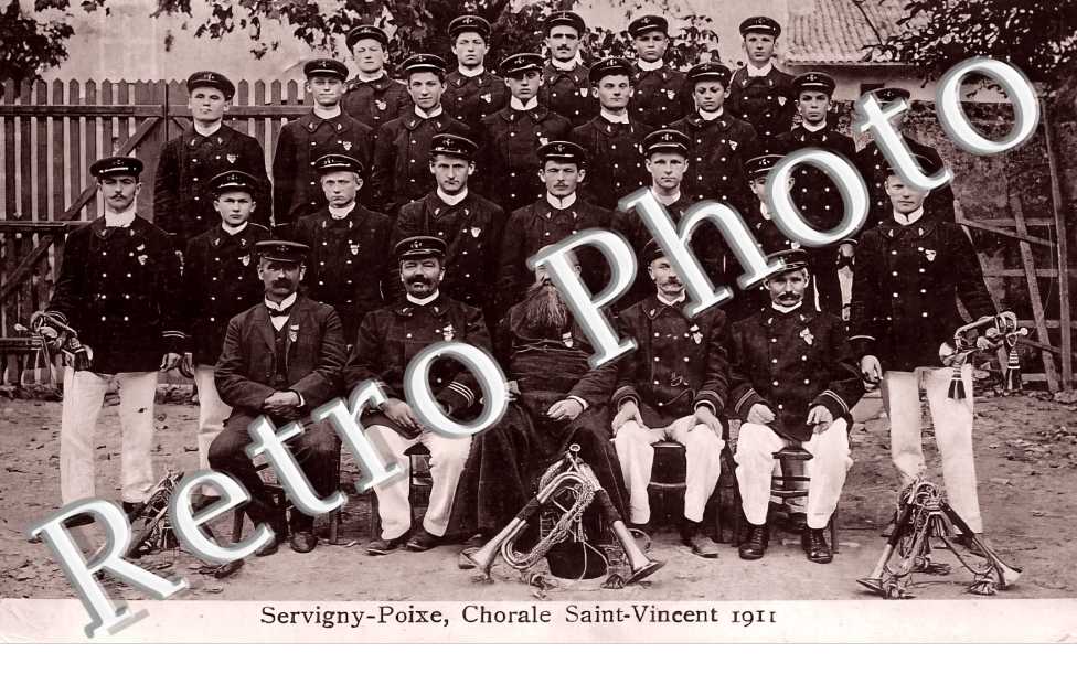 Servigny-Poixe, Chorale Saint-Vincent 1911