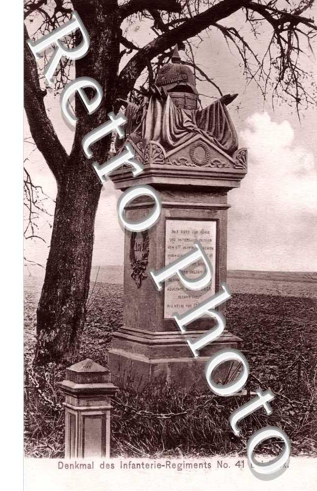Denkmal des Infanterie-Regiments N° 41 bei Poix