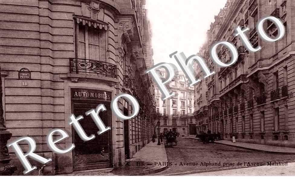 Avenue Alphand prise de l&#039;avenue Malakoff