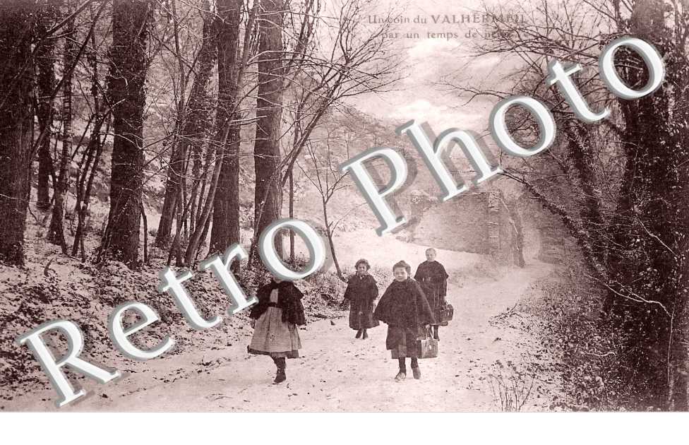 Un coin du Valhermeil par un temps de neige