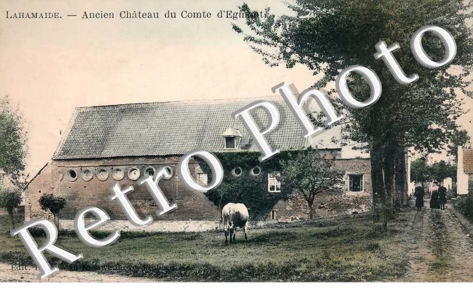 Lahamaide. Ancien château du Comte d&#039;Egmont
