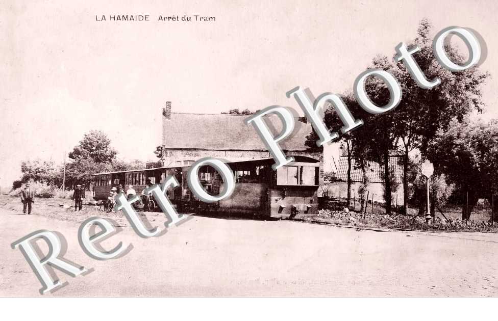 Lahamaide. Arrêt du Tram