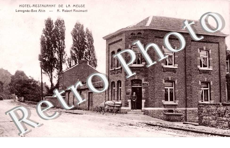 Hotel Restaurant de la Meuse. Lovengée-Ben-Ahin.  R. Robert Resimont