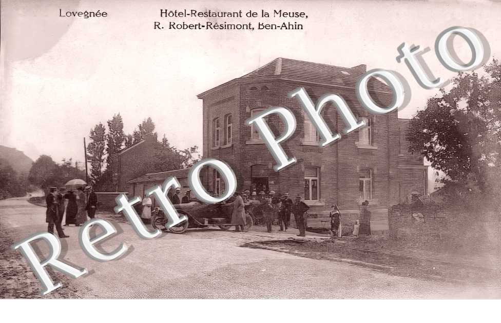 Ben-Ahin. Lovegnée. Hôtel-Restaurant de la Meuse. Robert-Résimont