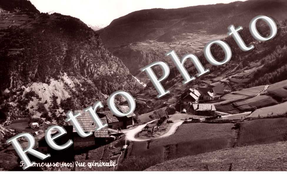 Bramousse. Vue générale.