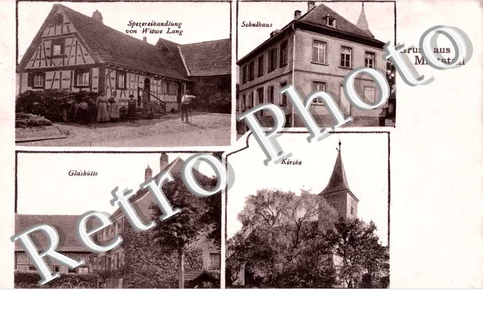 MATTSTALL Spezereihandlung von Witwe Lang