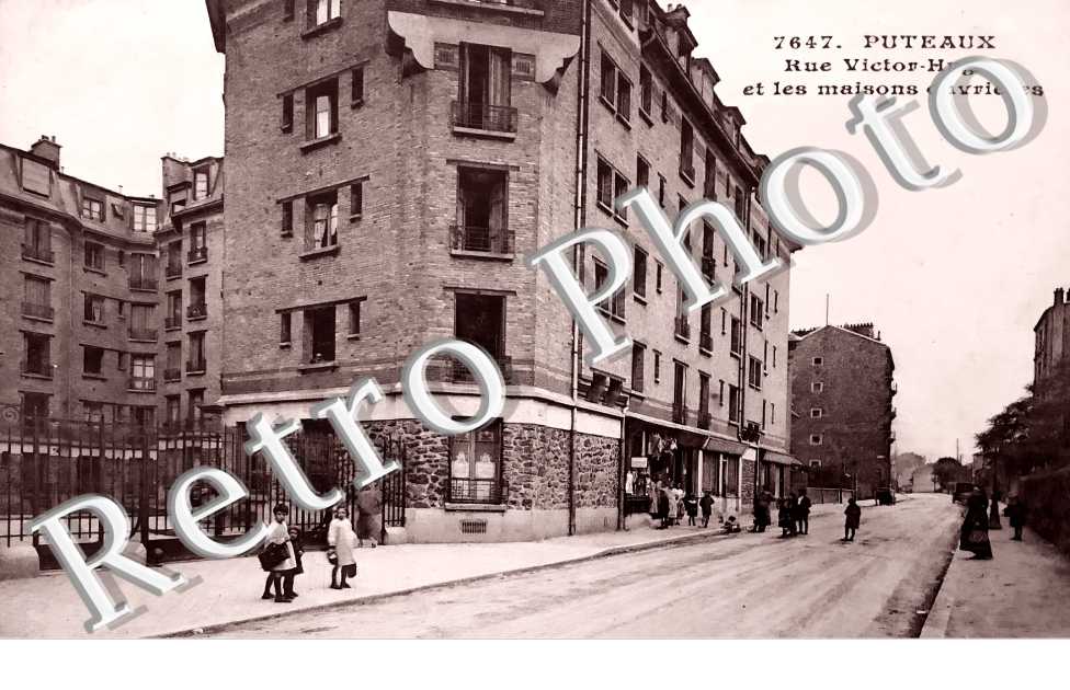 rue Victor Hugo et les maisons ouvrières