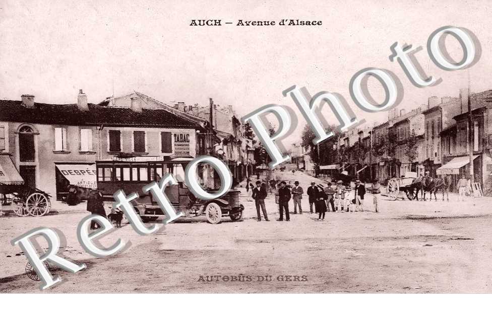 avenue d&#039;Alsace. Autobus du Gers
