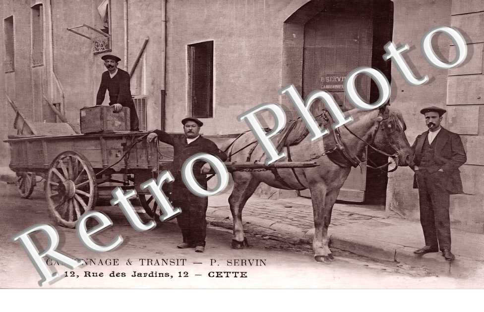 Camionnage & Transit. P. Servin 12 rue des Jardins