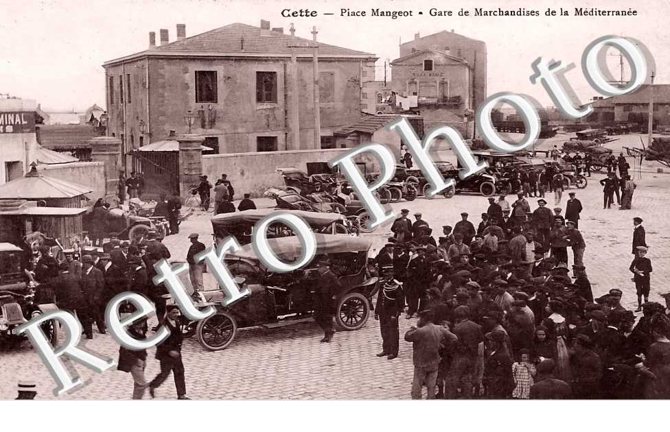 Place Mangeot. Gare de Marchandises de la Méditerranée