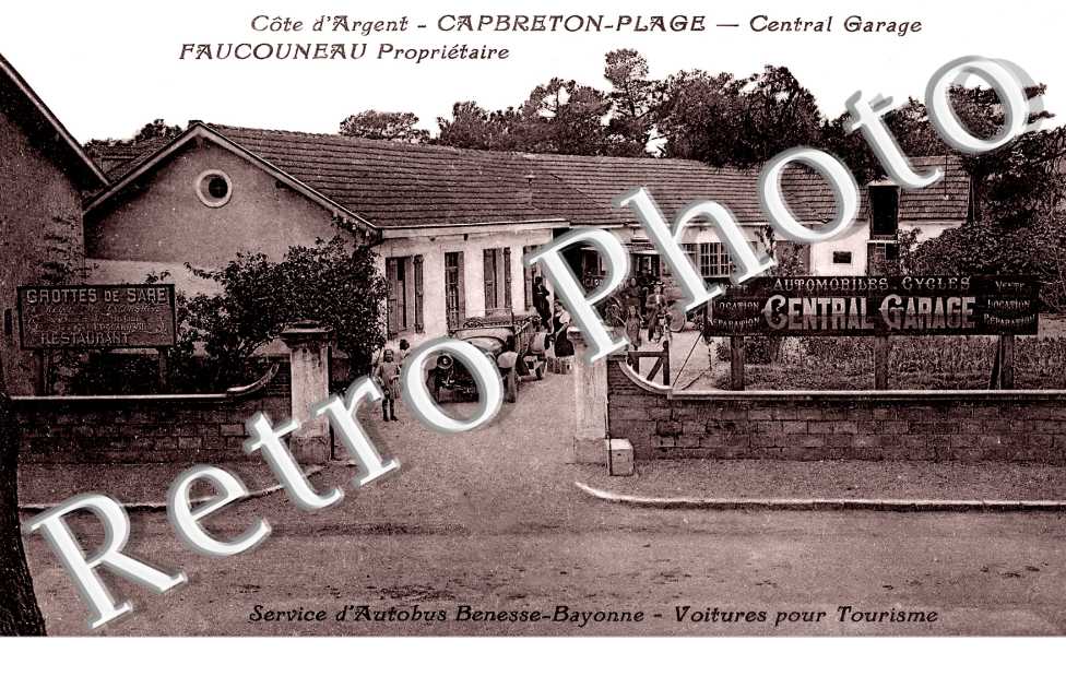 Capbreton-Plage. Central Garage. Faucouneau Propriétaire