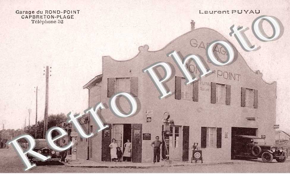 Garage du Rond-Point Capbreton-Plage. Laurent Puyau