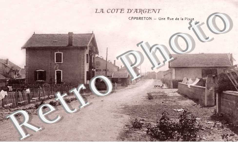 une rue de la plage
