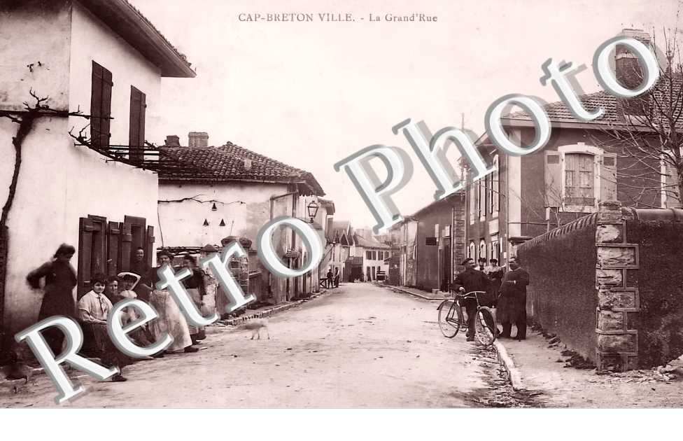Capbreton-Ville. la Grand'rue