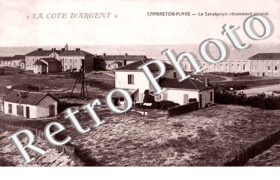 Capbreton-Plage. Le sanatorium récemment agrandi