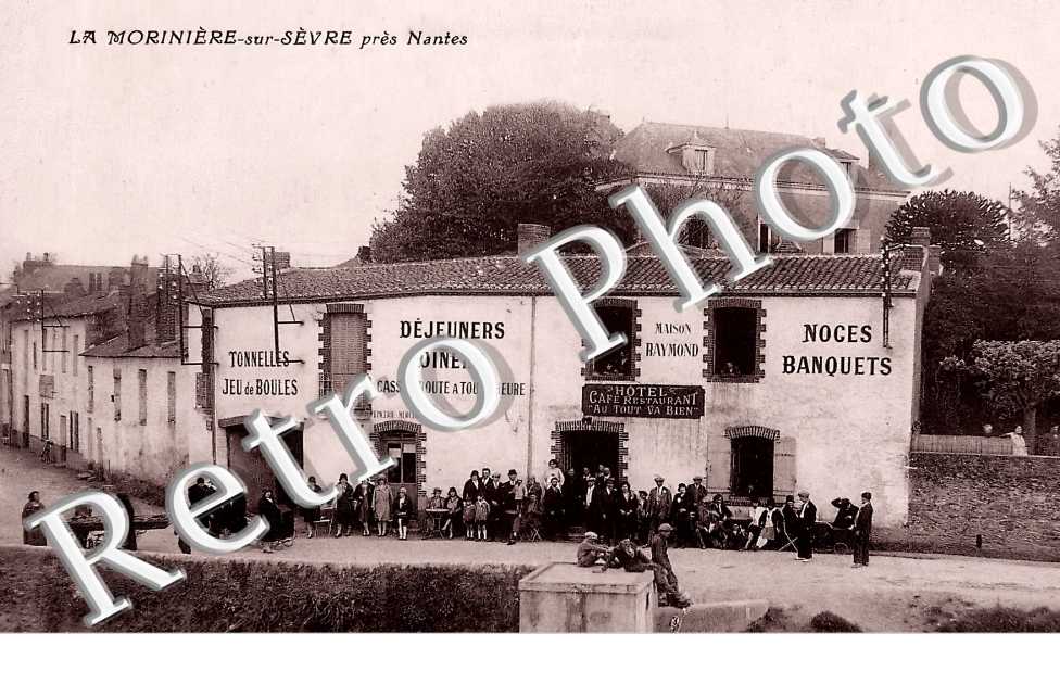 La Morinière-sur-Sèvre. Hôtel Café Restaurant " Au Tout Va Bien "
