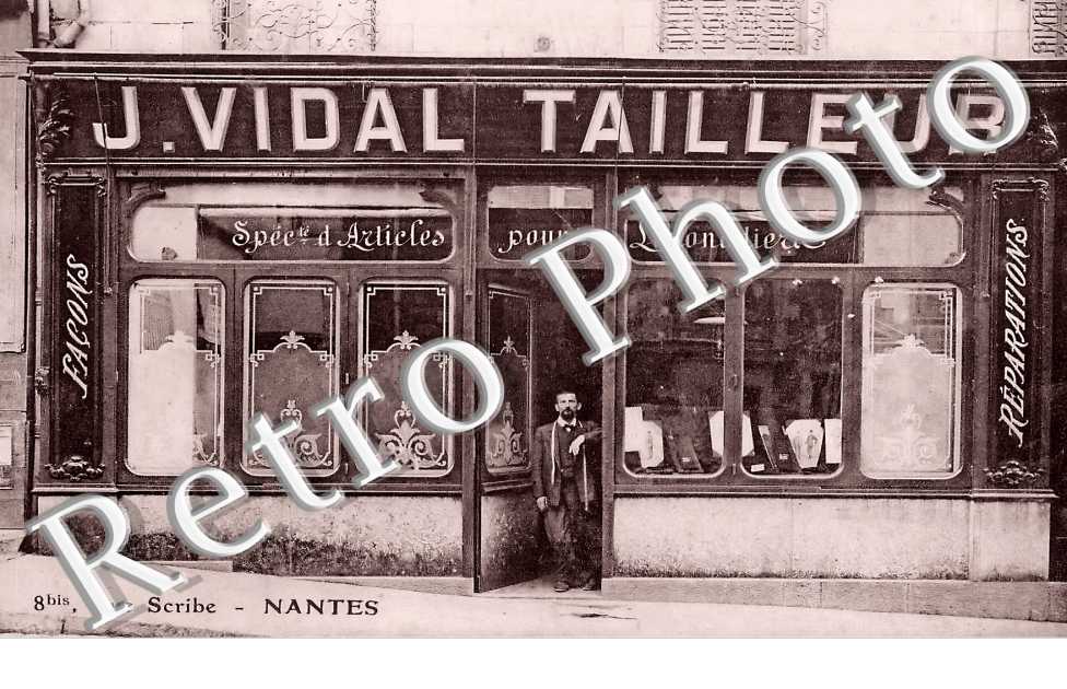 J. Vidal Tailleur. 8bis, rue Scribe