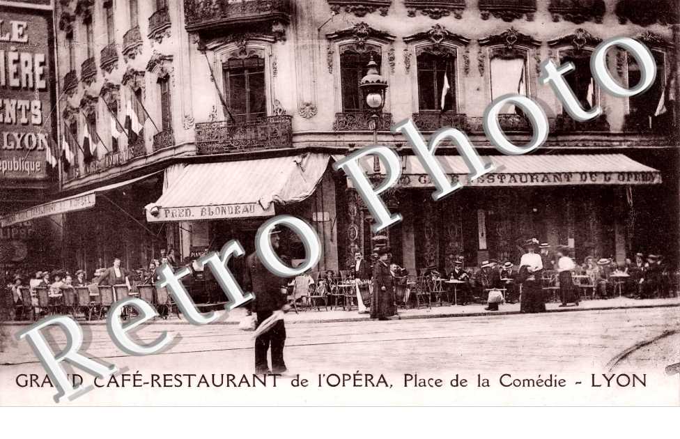 Grand Café-Restaurant de l'Opéra. Place de la Comédie