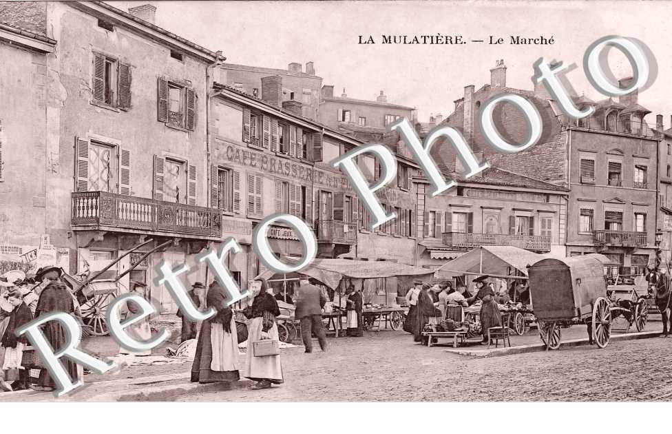La Mulatière. Le marché
