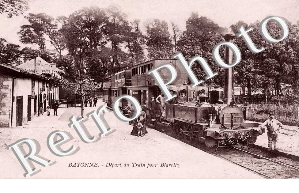 Départ du train pour Biarritz