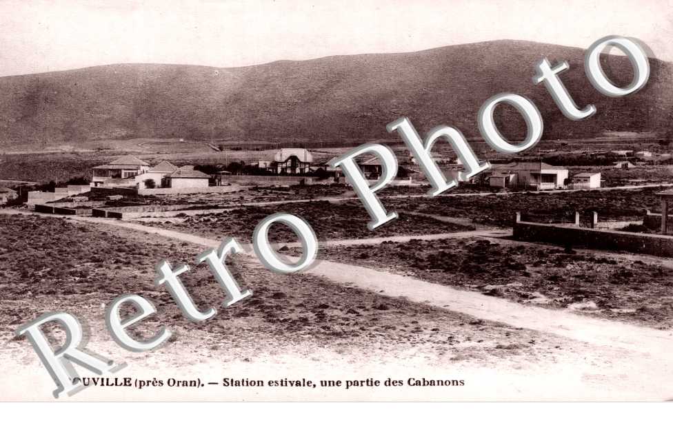 Station estivale, une partie des cabanons