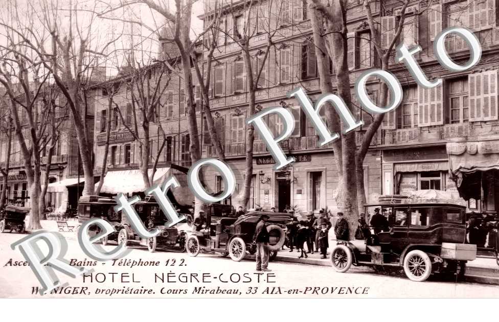 Hotel Negre-Coste. Wyniger propriétaire Cours Mirabeau