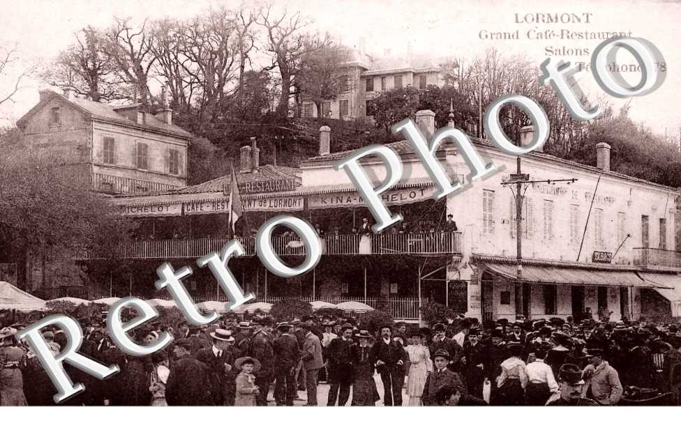 Grand Café-Restaurant. Kina Michelot. Salons. Téléphone 78