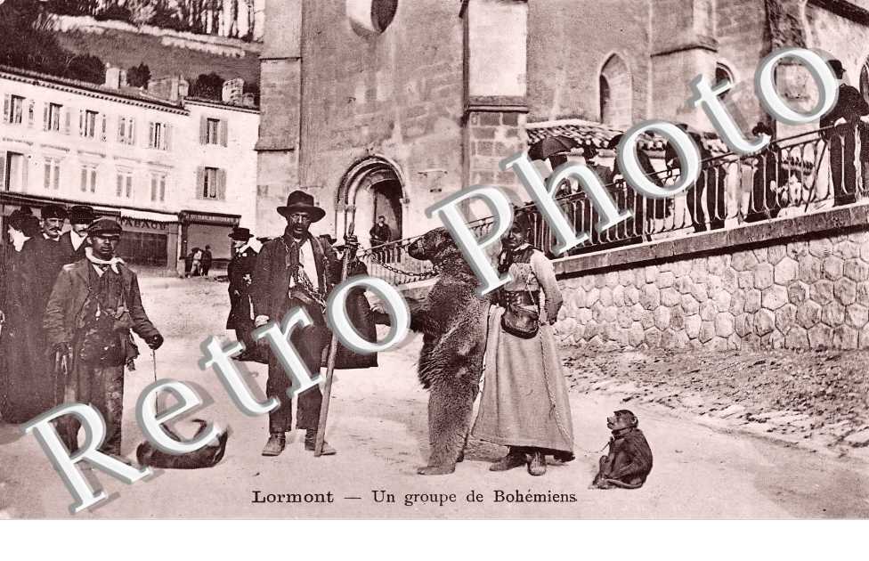Un groupe de bohémiens