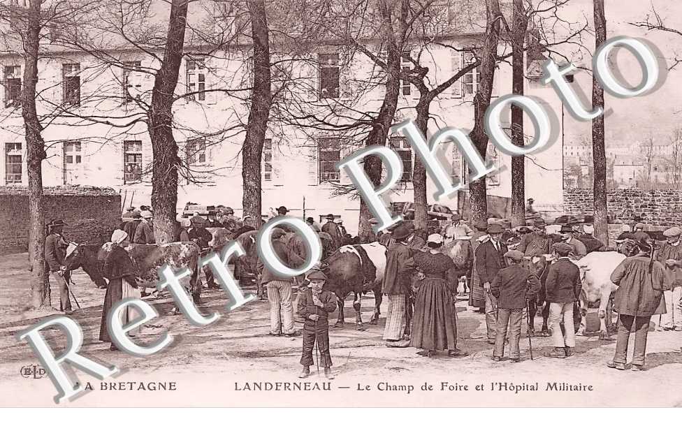 Le champ de Foire et l'Hôpital Militaire