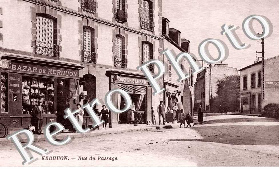 Bazar de Kerhuon. Rue du passage
