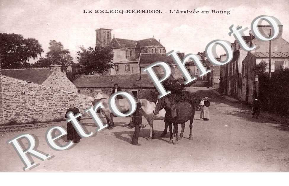 l'arrivée au Bourg