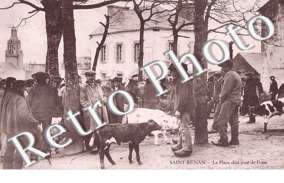 la place un jour de foire