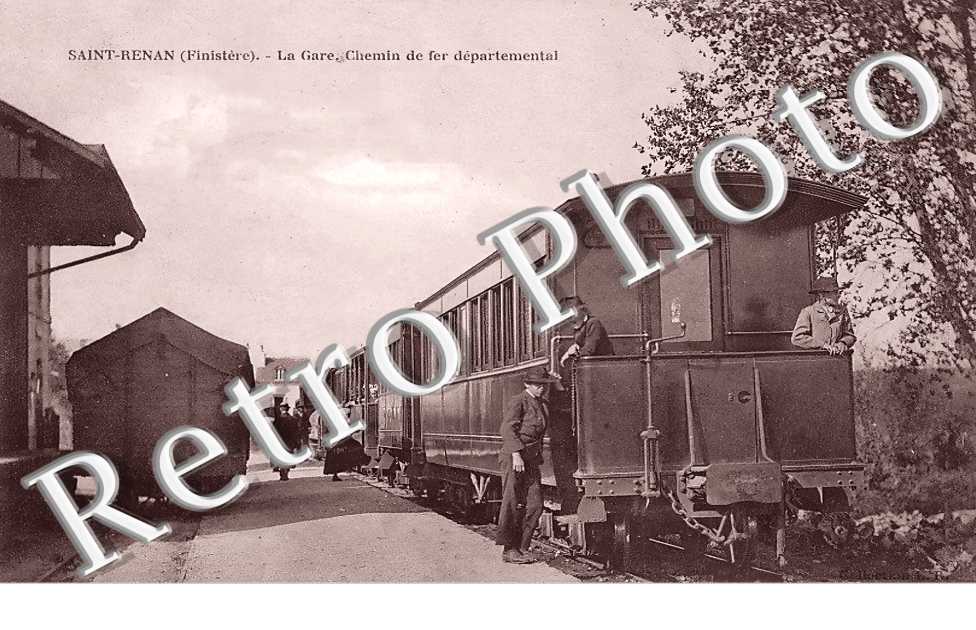 la gare. Chemin de Fer départemental