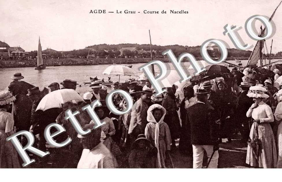 Le Grau. Course de Nacelles