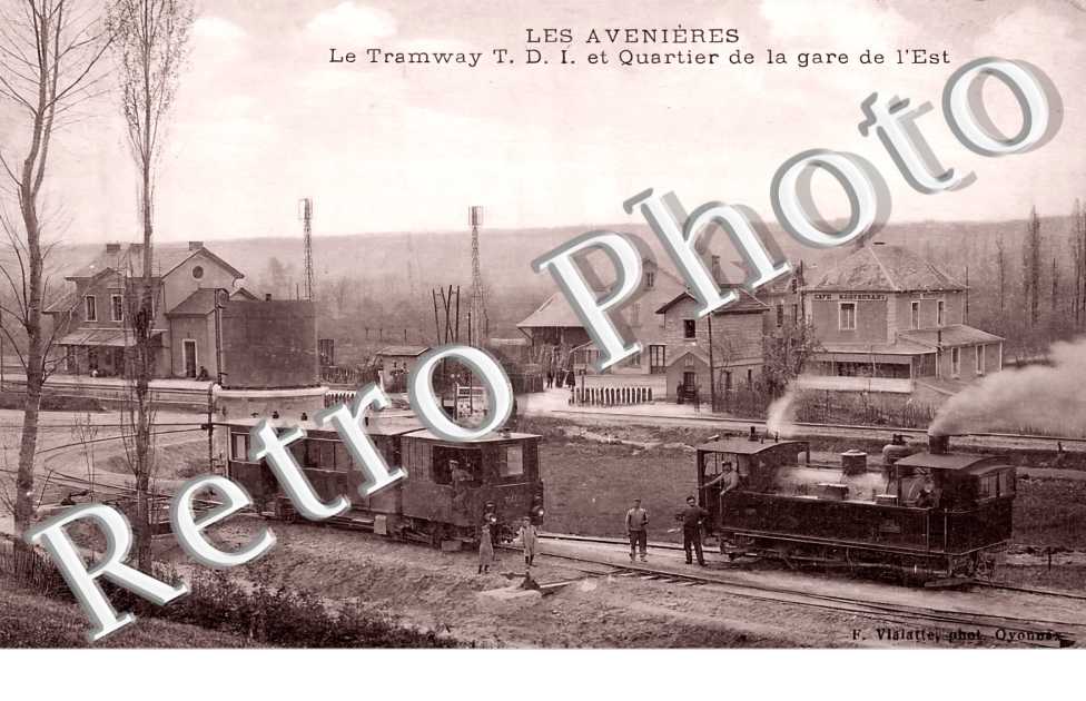 Le Tramway et quartier de la gare de l&#039;est
