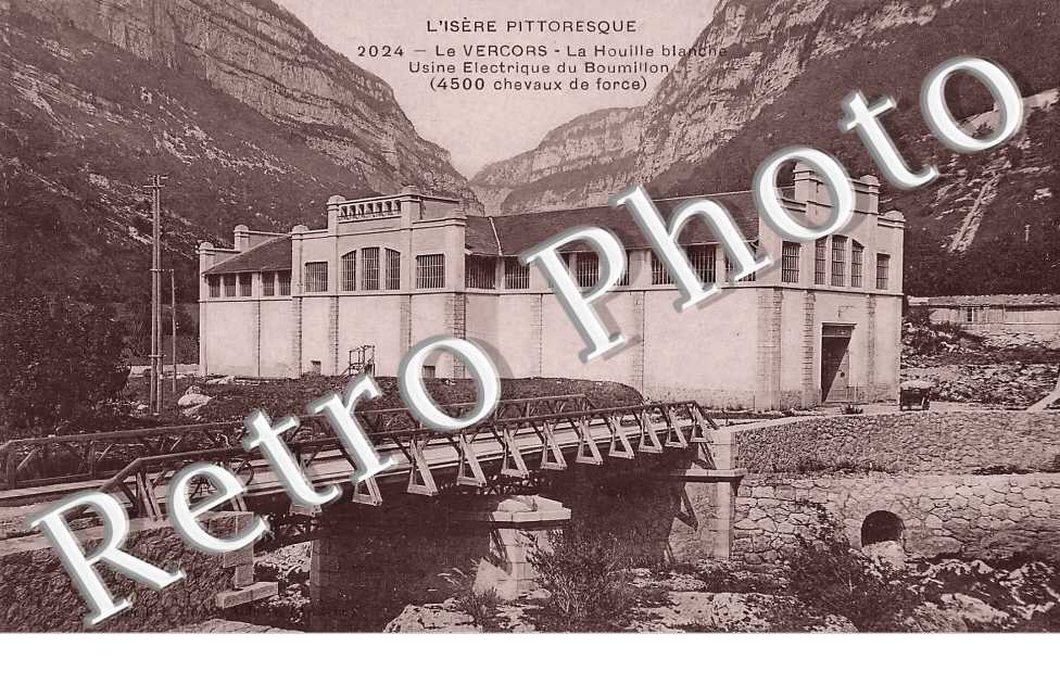 La Houille Blanche. Usine électrique du Boumillon