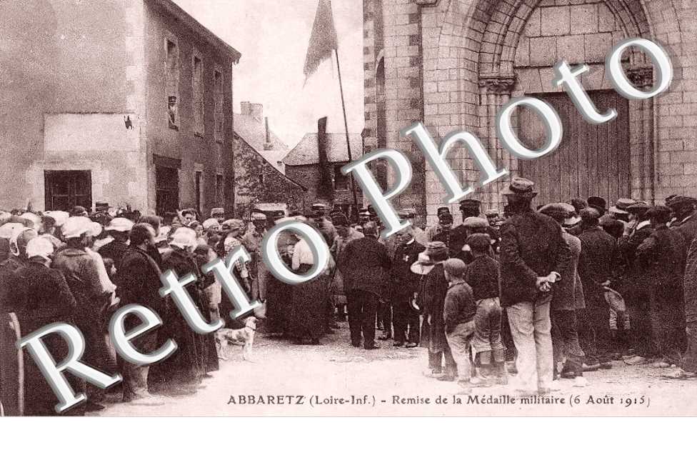 Remise de la médaille militaire (6 août 1915)