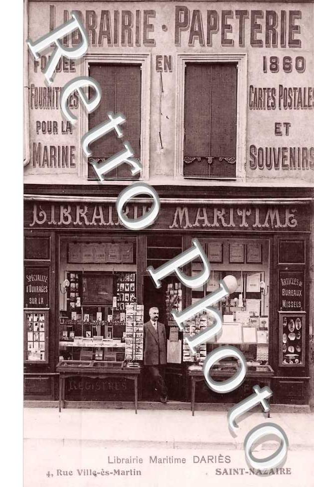 Librairie Maritime Dariès 4 rue Ville-ès-Martin