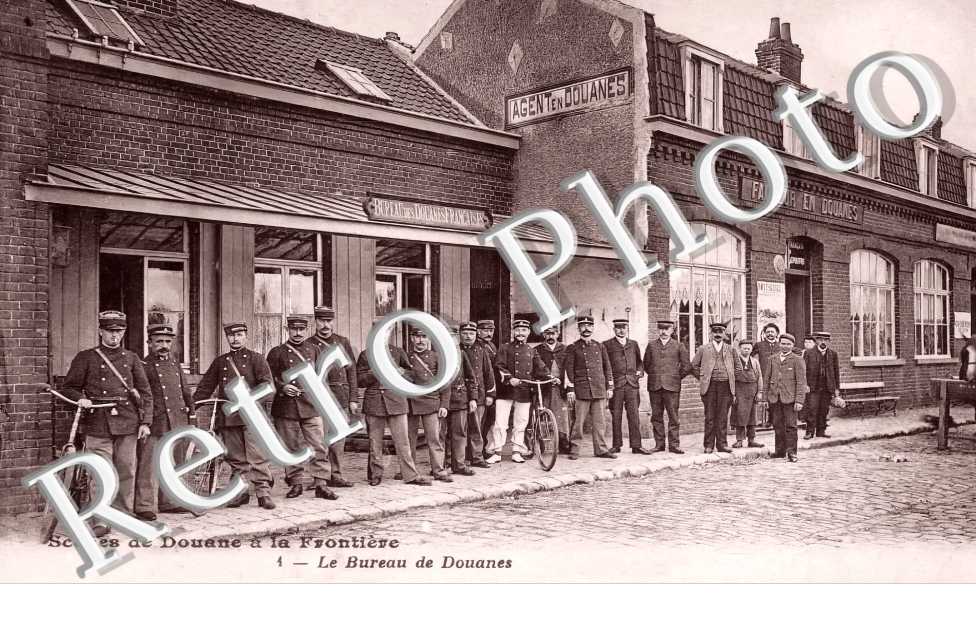 Scènes de Douane à la frontière. Le bureau de douanes