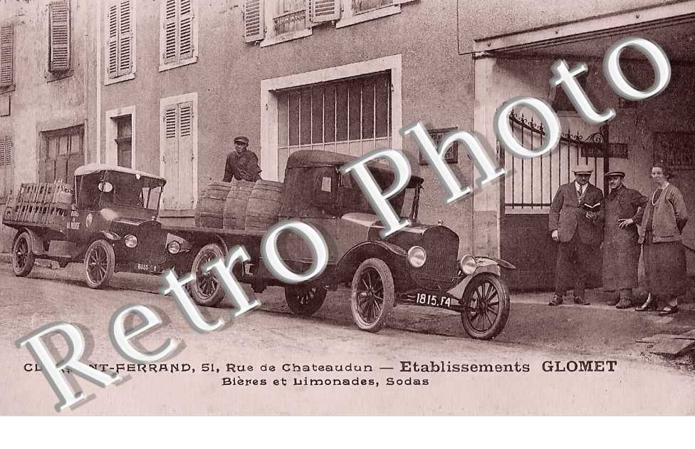 Etablissements Glomet Bières et Limonades, Sodas. 51 rue de Chateaudun